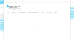 Desktop Screenshot of neuropsychologue-paris.com